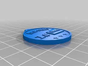 medalla mejor video 3d impresión 3d print model - Mito3D