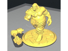 ogre gladiator 11 games 3d print model - Mito3D
