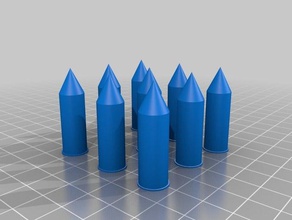 bullet 3d printing 3d print model - Mito3D