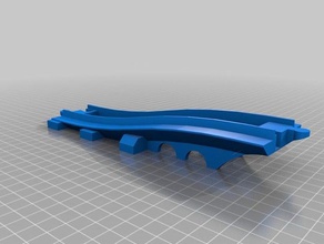 lego duplo ponte ferroviario costruzione giocattoli 3d print model - Mito3D