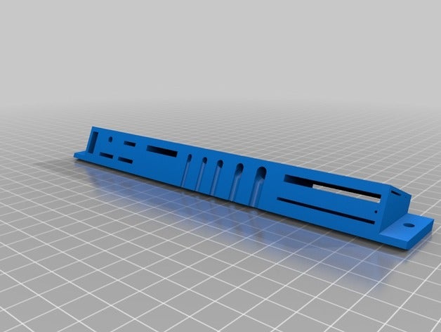 cr-10s pro rail supérieur supports d'outils retravaillé 3d de l'imprimante accessoires 3D print model - Mito3D