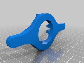 basin wrench delta faucet locknut bathroom sink hand tools 3d print model - Mito3D