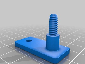 standoff mount nut diy panel screw solar 3d print model - Mito3D