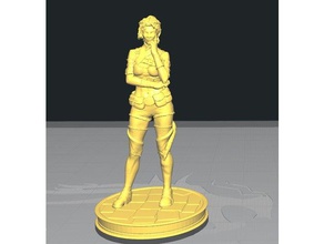 feminino tiefling otimizado fdm jogos dnd 3d print model - Mito3D