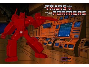 optimus prime transformers sculture autobot 3d print model - Mito3D