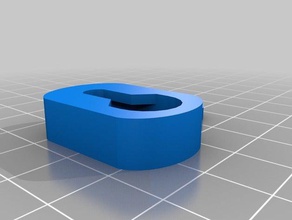 glissez-dans crochet de l'organisation haken invisible unsichtbar 3d print model - Mito3D
