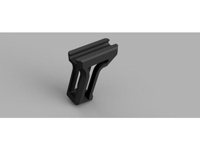 stubby foregrip sport outdoors airsoft accesories attachment firearm rifle 3d print model - Mito3D