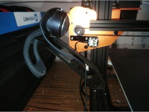 logitech quickcam fusion-Halter 3d Drucker - Zubehör webcam webcam-Halter mount 3d print model - Mito3D