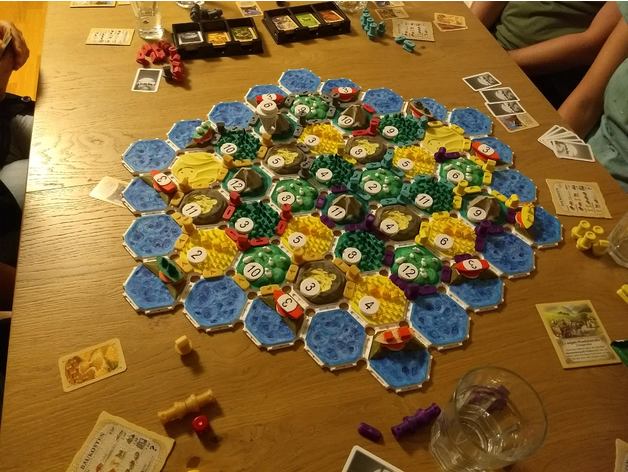 los colonos de catan las personas ciegas die siedler von f&uumlr blinde menschen juegos 3D print model - Mito3D