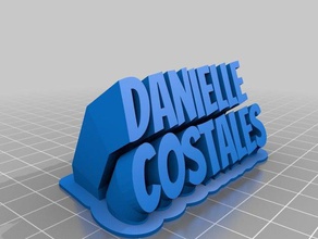 costales office customized 3d print model - Mito3D