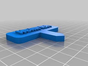 heinrich-Torte Unterschreiben outdoor Garten angepasst 3d print model - Mito3D