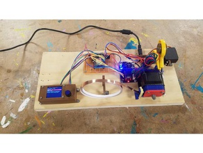 arduino automatic copper tape cutter electronics diy esp32 devkit v1 3d print model - Mito3D