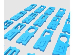 las brai 3d a impressora partes sistemas modulares Impressora aula braille catedrafuturo diy fablab crianças inclusiva fabricantes nario escola 3d print model - Mito3D