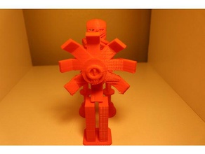 blaster modello robot 3d print model - Mito3D