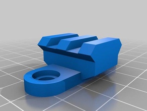Bogen picatinny-schiene sport im freien Bogenschießen mount 3d print model - Mito3D
