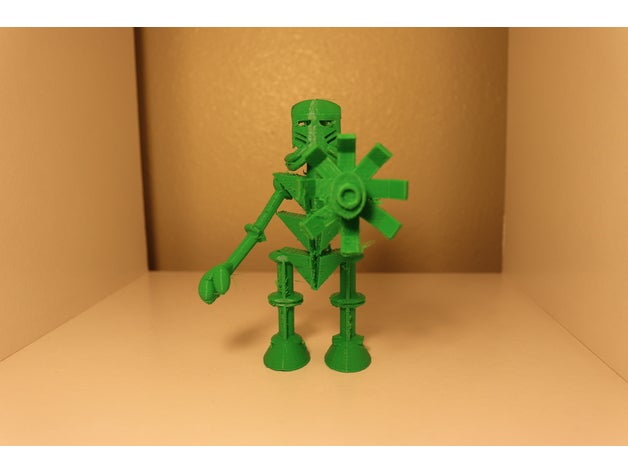 gama Modell Roboter 3D print model - Mito3D