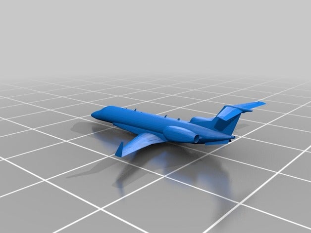 embraer legacy 600 i giocattoli giochi aereo pressofuso rc 3D print model - Mito3D