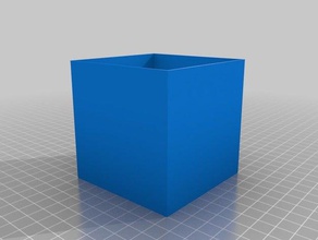 my customized any size box containers 3d print model - Mito3D