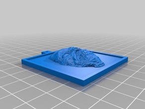 llavero zombie 3d impresión 3d print model - Mito3D