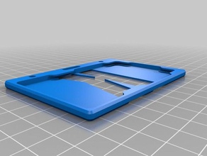 id card office customized 3d print model - Mito3D