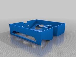 integrierte laptop-lcs computer computer-Zubehör PC-Gehäuse stehen Flüssigkeitskühlung 3d print model - Mito3D