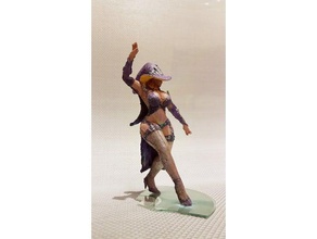 hestia overhit people female sorceress thicc video game 3d print model - Mito3D