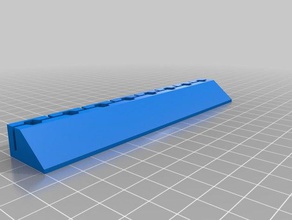 hex bit holder diy anycubic engineering garage hexbit mechanical shop teenage tools 3d print model - Mito3D