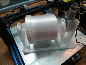 3d printable ball mill v2 tools ballmill 3d print model - Mito3D