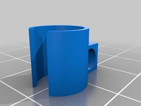 guía de filamento axe 3d la impresora accesorios 3d print model - Mito3D