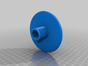 filamentholder spool insere anycubic 73mm 3d a impressora partes i3 mega filamento de guia titular sma 3d print model - Mito3D