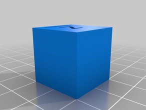 calibration cube 20mm 3d printing tests printer sma 3d print model - Mito3D