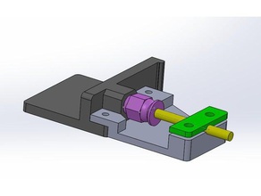 bloque ptfe alfawise u20 3d de l'imprimante extrudeuses 3d print model - Mito3D