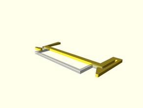 din-Schienen-clip tool Inhaber - Boxen Klemme 3d print model - Mito3D