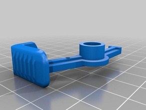 alavanca de serra circular safetycover partes 3d print model - Mito3D