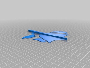 enoch jet i giocattoli giochi aereo air surfer di volo aliante lancio vela 3d print model - Mito3D