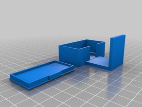 suporte sensor de distancia 3d la impresión caso gabinete 3d print model - Mito3D