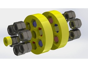 piccolo interruttore magnetico 55mm di diametro esterno parti onoff 3d print model - Mito3D