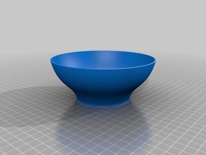 bowl household 3d print model - Mito3D