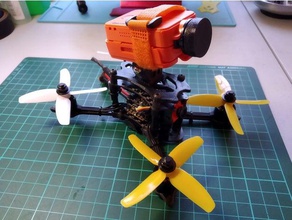 furibee x140 evrensel kamera monte edin rc araçlar 3d print model - Mito3D