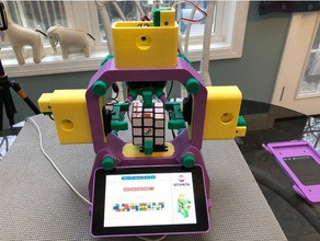 rubiks cube robot melhorias robótica 3d print model - Mito3D