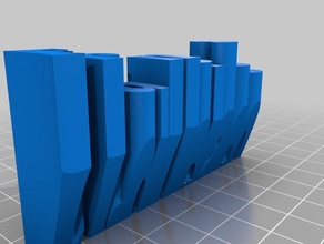 francisco de la oficina personalizado 3d print model - Mito3D