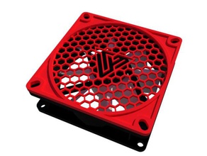 tevo 80mm fan grill honeycomb 3d printer parts 3d print model - Mito3D