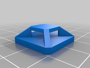 20x20 mm cable tie mount Teile 3d print model - Mito3D