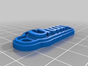 chan llaveros personalizado 3d print model - Mito3D