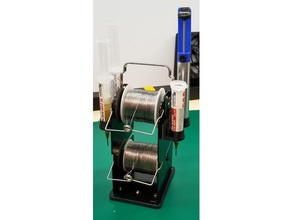mg flux solder paste holder electronics chemicals soldering aid station tool 3d print model - Mito3D