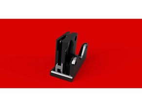 prusa anet hictop cinturón titular de tope terminal soporte optimizado menor consumo material 3d la impresora partes 3d print model - Mito3D