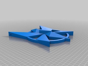 smith-shimano Schlüsselanhänger lancer rpg 3d print model - Mito3D