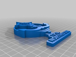 ıps northstar keyfob Anahtarlık lancer rpg 3d print model - Mito3D