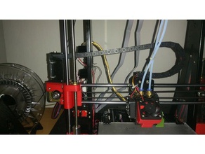 zonestar m8r2 7x7 cabo cadeia de colchetes 3d a impressora partes p802 3d print model - Mito3D