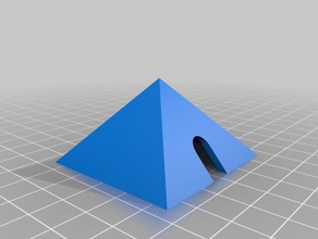 pyramid pathway sculptures 3d print model - Mito3D